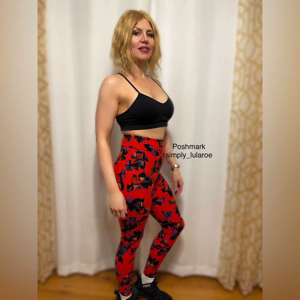LuLaRoe RED OS Leggings
